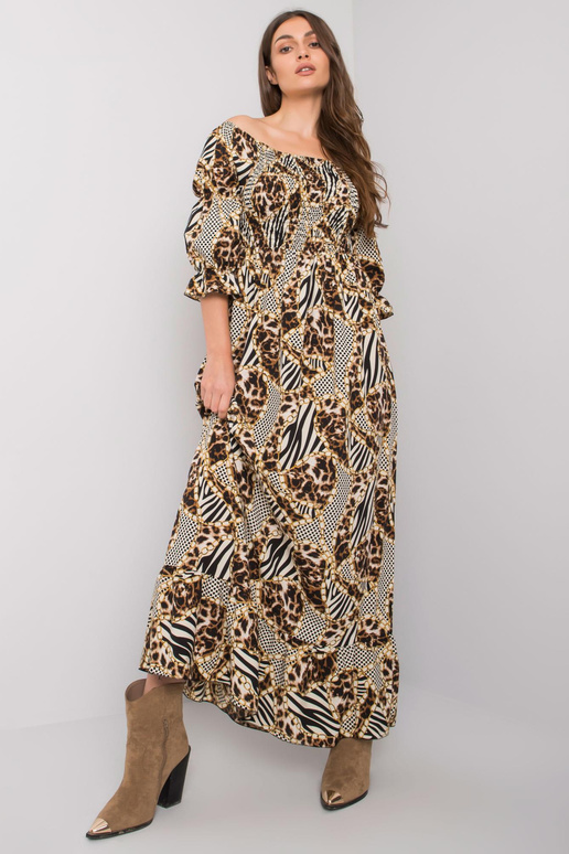 Beež pikk kleit Agustina