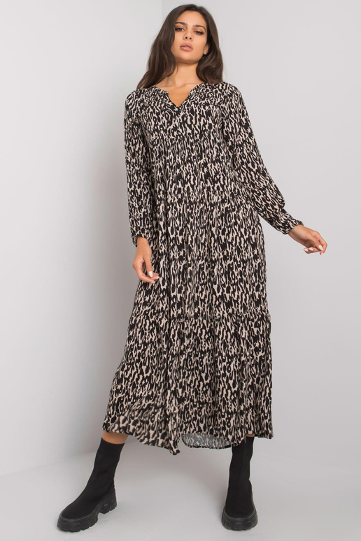 Maddy must volangidega kleit Maddy must volangidega kleit