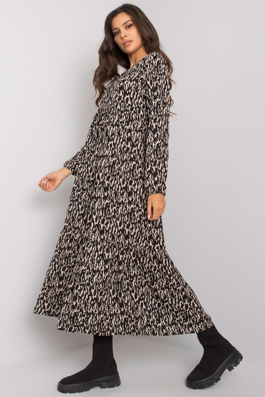 Maddy must volangidega kleit Maddy must volangidega kleit