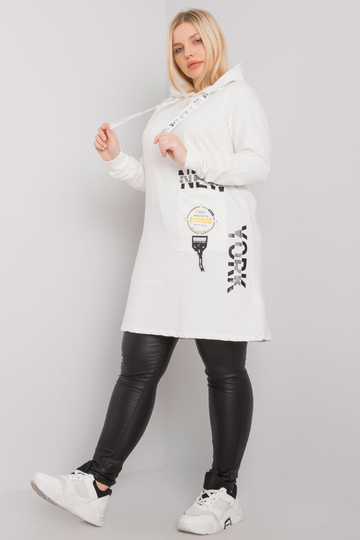 Ecru tuunika pluss suurus...