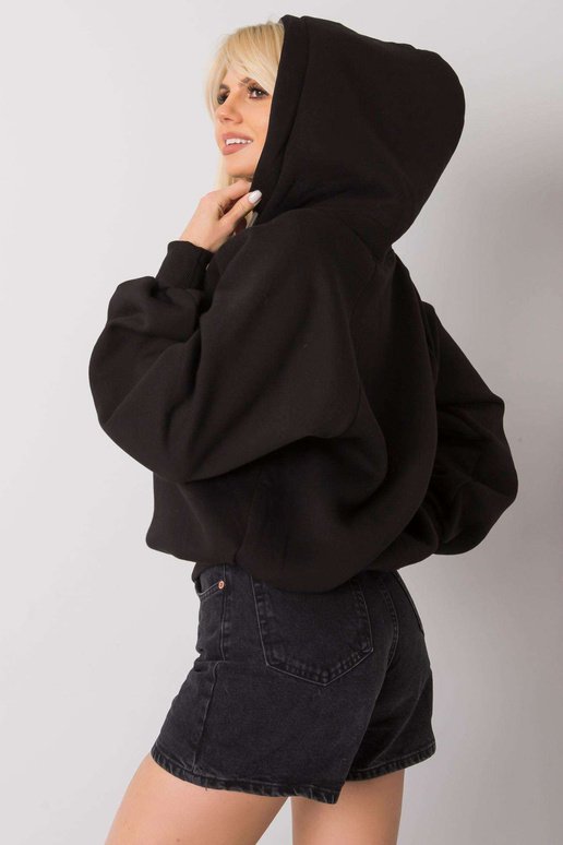 Debby must polsterdatud kapuuts