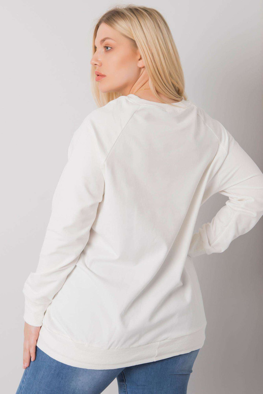 Ecru pluss suuruses dressipluus...