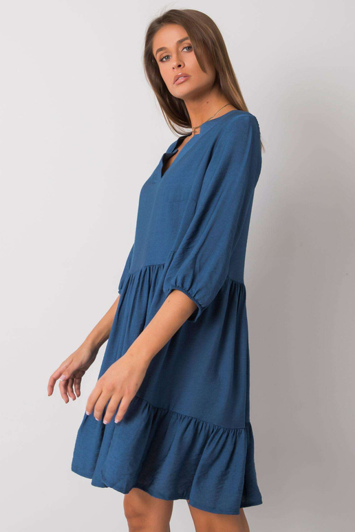 Sinine volangidega kleit Harlyn