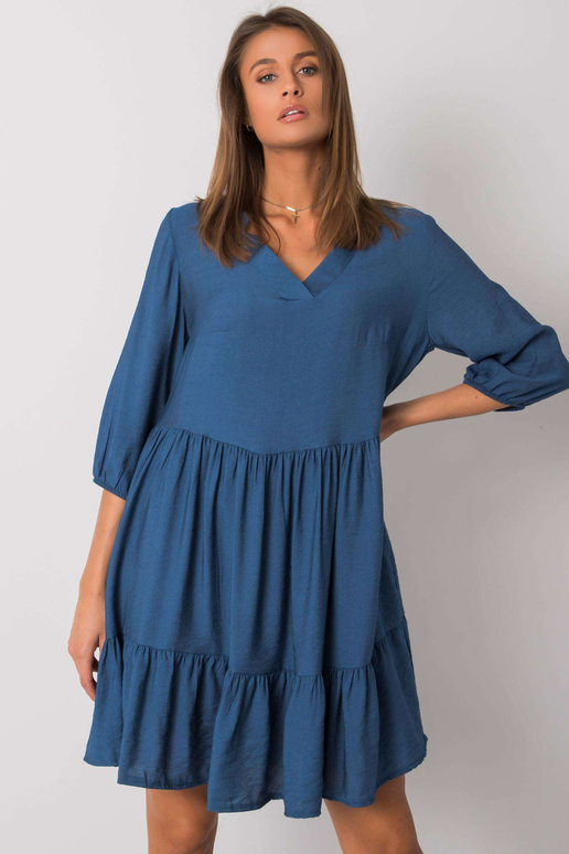 Sinine volangidega kleit Harlyn