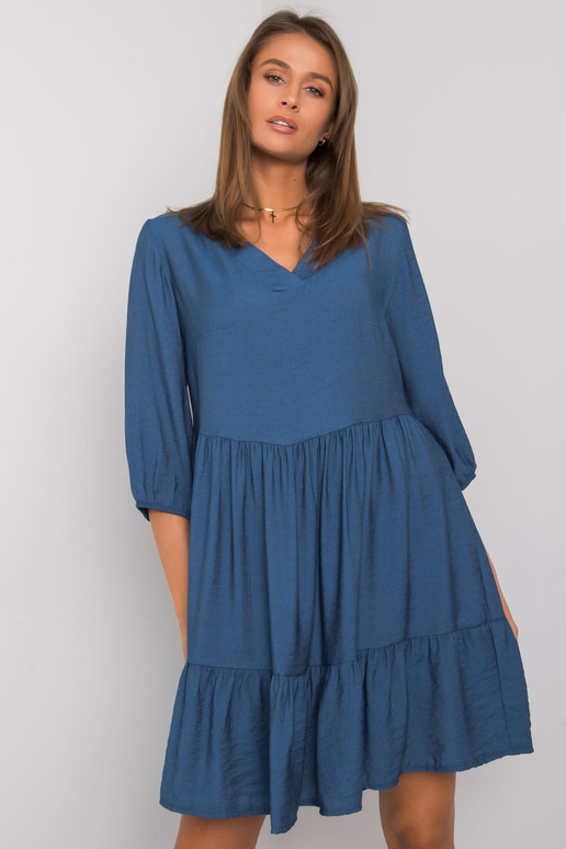 Sinine volangidega kleit Harlyn