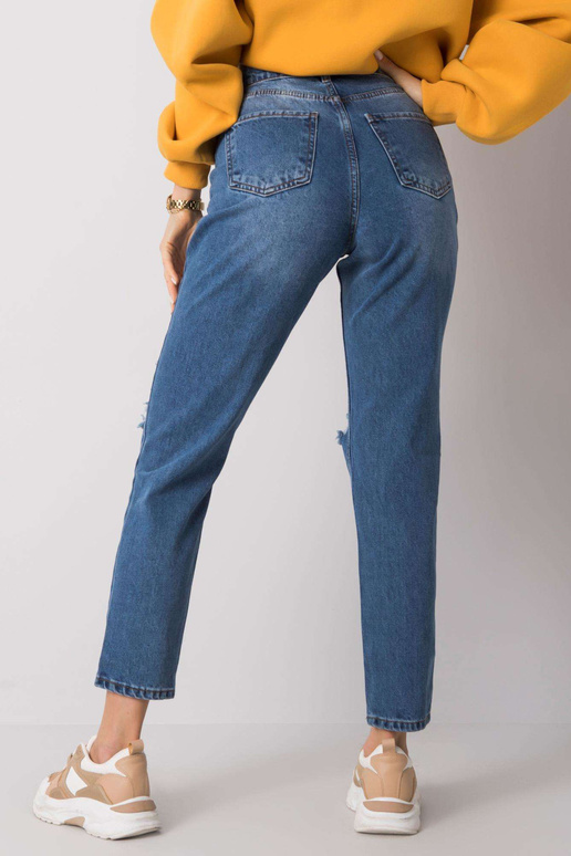 Sinised mom fit aukudega teksad...