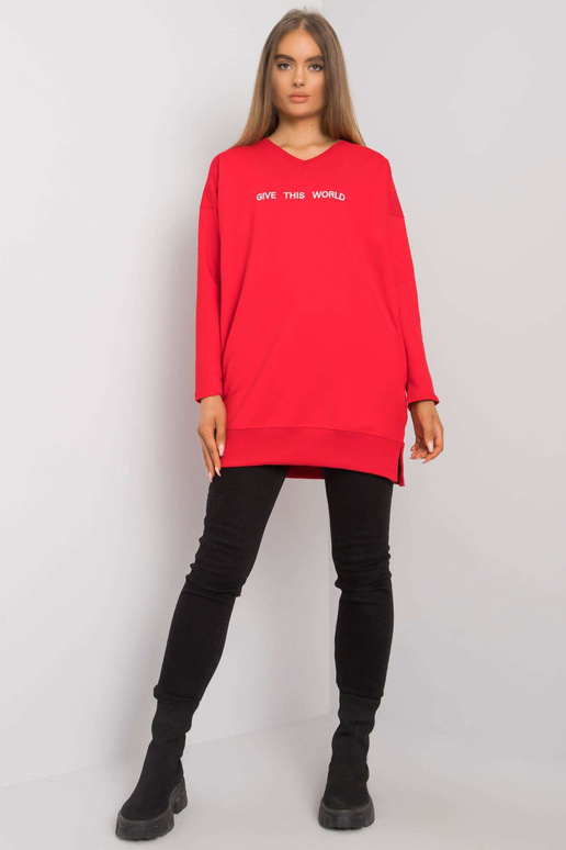 Punane tuunika kirjaga Halifax RUE PARIS