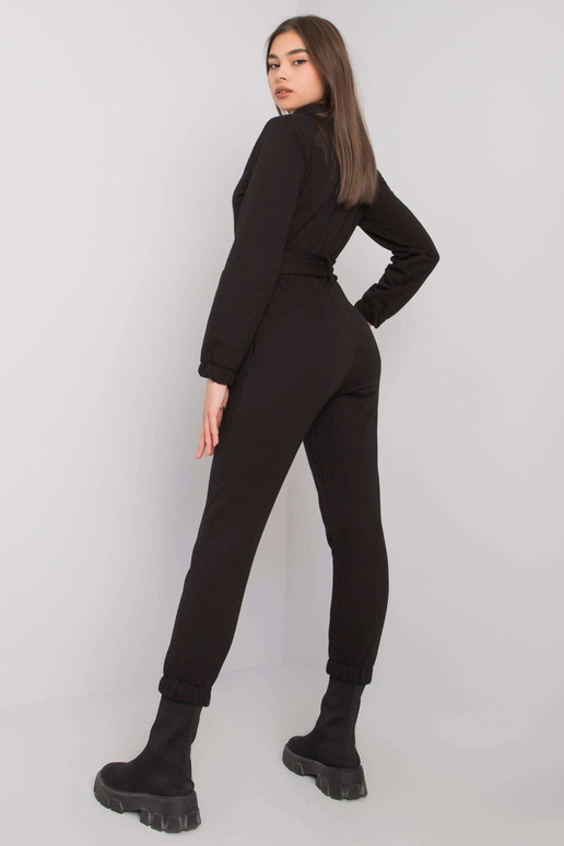 Must puuvillane kampsun Marini vööga