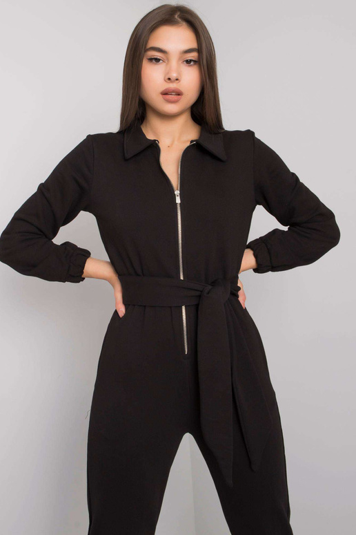 Must puuvillane kampsun Marini vööga