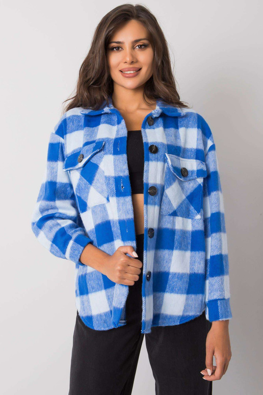 Melana sinine ruuduline särk