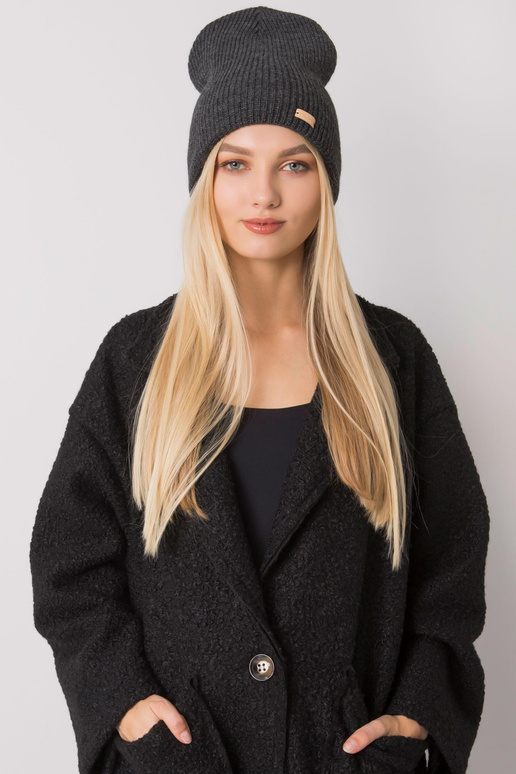 Tumehall kootud nokamüts Beanie RUE...