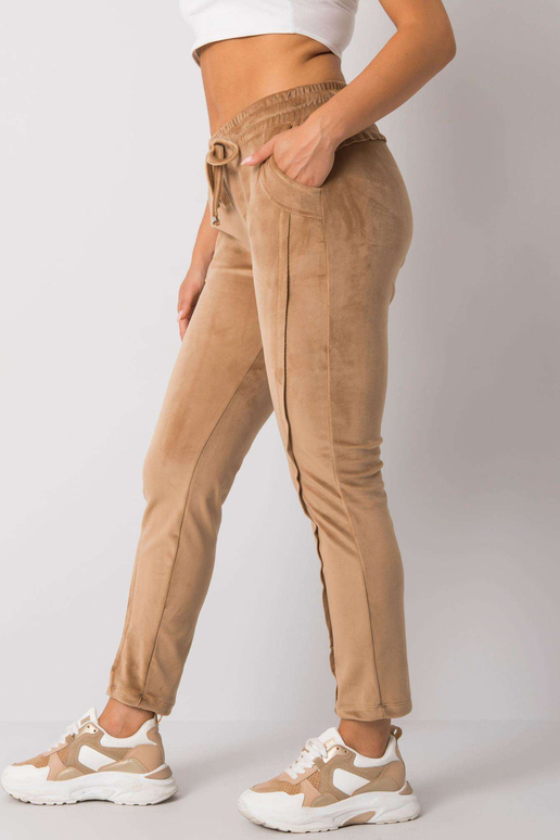 Kaameli veluurpüksid Juanita RUE PARIS Kaameli veluurpüksid Juanita RUE PARIS