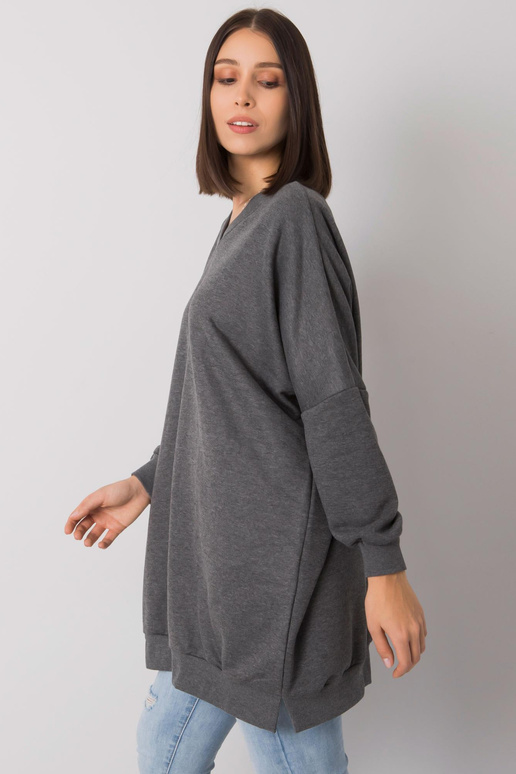 Tumehall melanž tuunika suures...