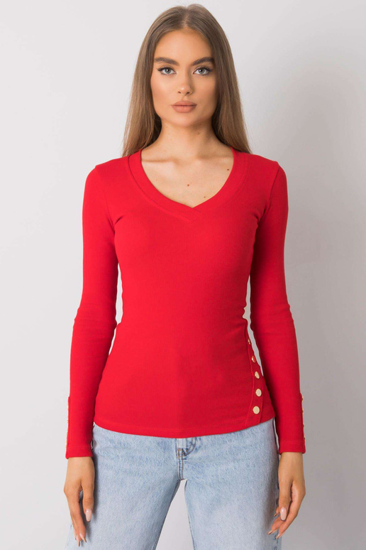 Punase triibuline pluus Abeline RUE...