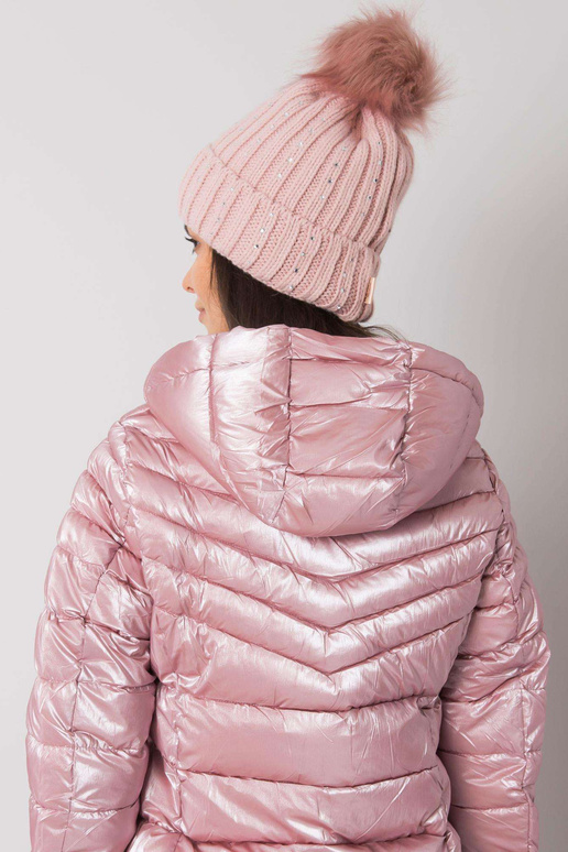 Heleroosa aplikatsiooniga talvemüts