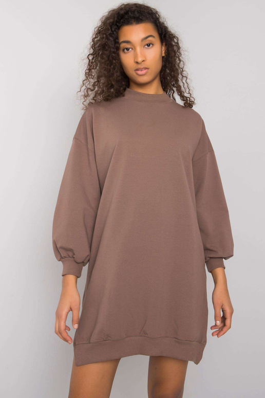 Pruun naiste puuvillane kleit Maretta... Pruun naiste puuvillane kleit Maretta...