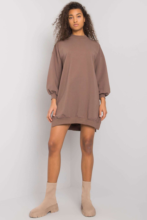 Pruun naiste puuvillane kleit Maretta... Pruun naiste puuvillane kleit Maretta...