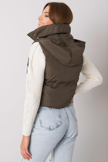 Khaki tepitud vest Gizelle 2
