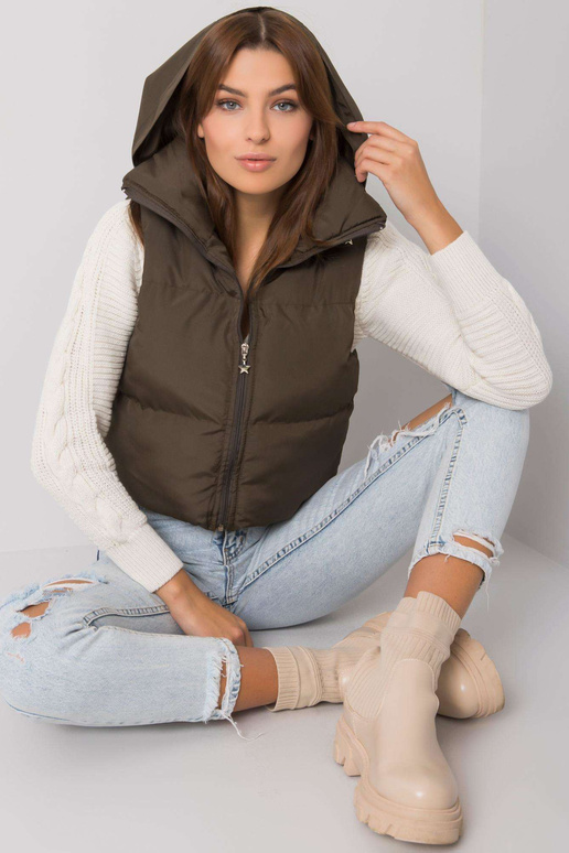 Khaki tepitud vest Gizelle Khaki tepitud vest Gizelle