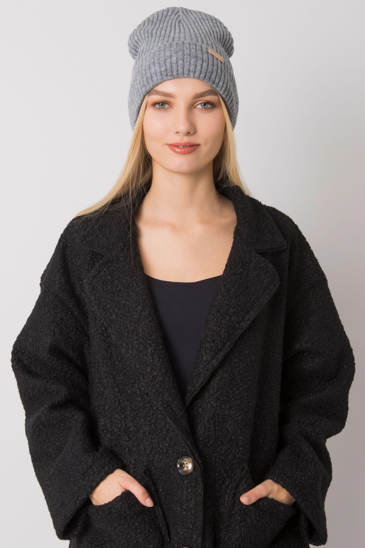 Tumehall naiste kootud müts RUE PARIS