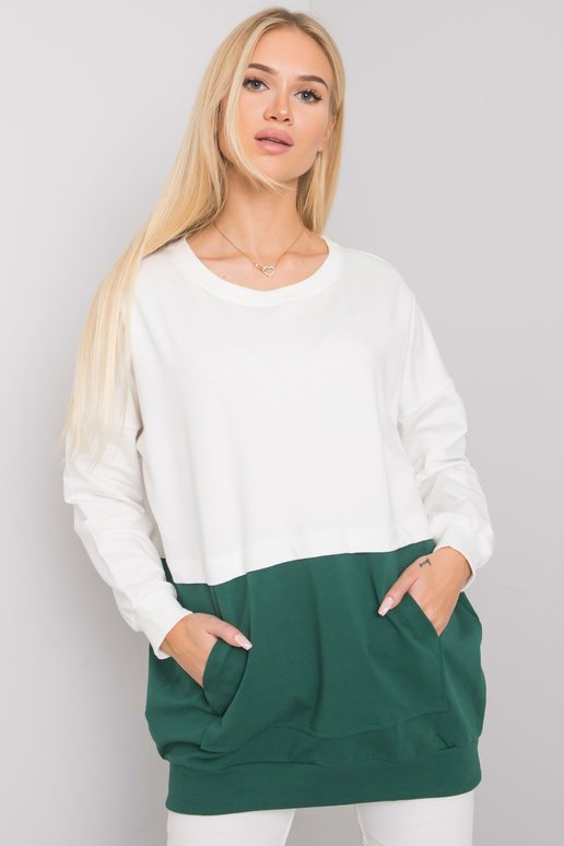 Ecru-tumeroheline känguru dressipluus...