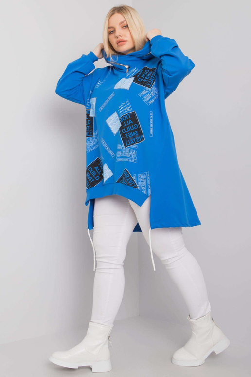 Tumesinine suures suuruses kapuuts Ives