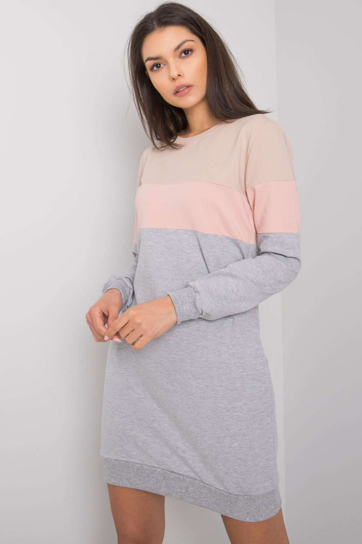 Beež ja roosa kleit Feliciana RUE PARIS