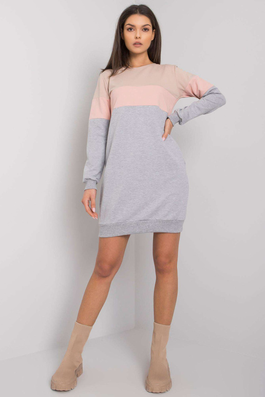 Beež ja roosa kleit Feliciana RUE PARIS