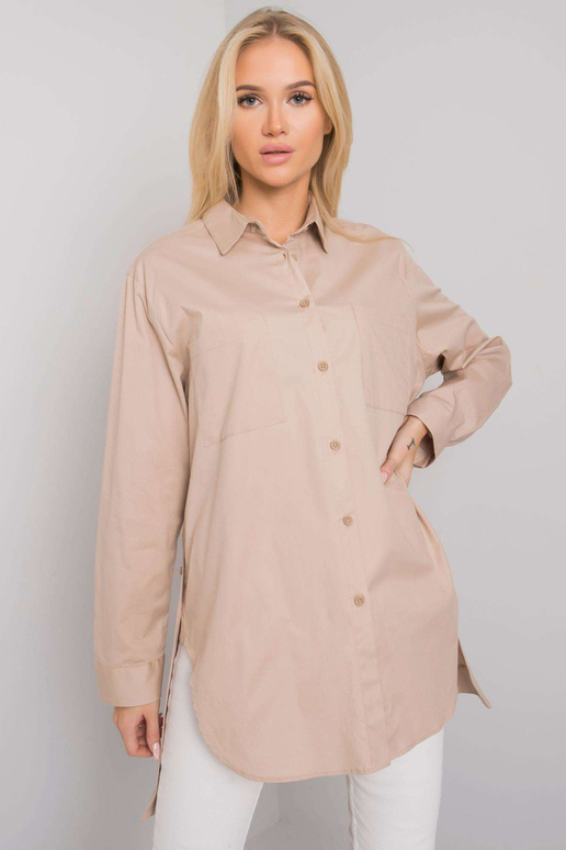 Beež lõhikutega särk Amersham