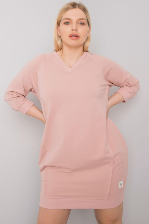 Dirty Pink Cotton Plus Size Karissa...