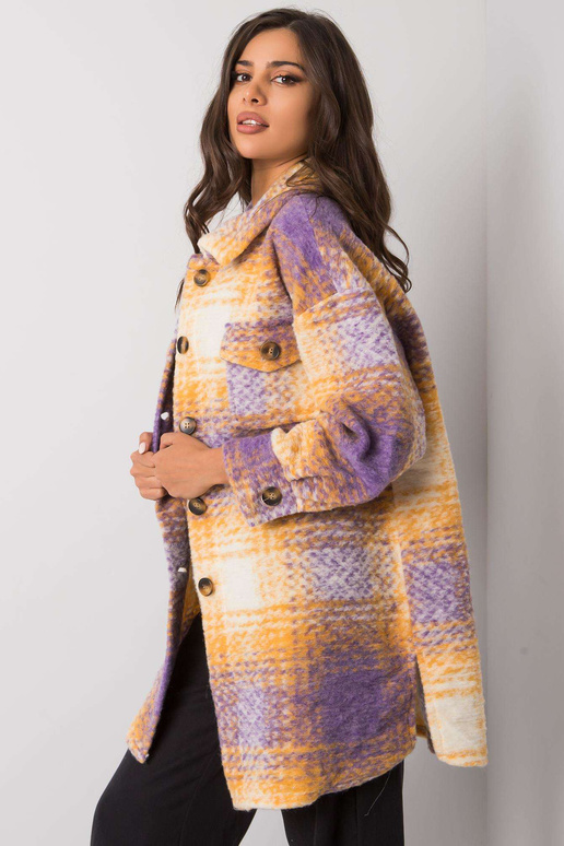 Violetne ja kollane Vissy ruuduline särk