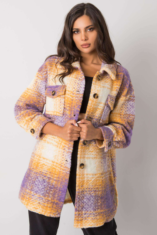 Violetne ja kollane Vissy ruuduline särk