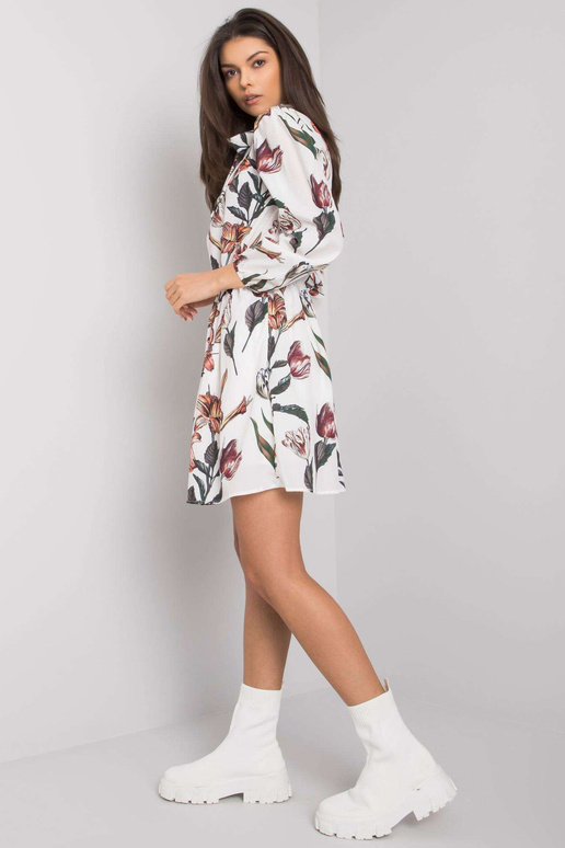 Valge printidega kleit Akilah RUE PARIS Valge printidega kleit Akilah RUE PARIS