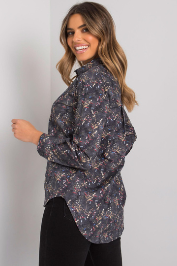 Tumehalli mustriga särk... 2