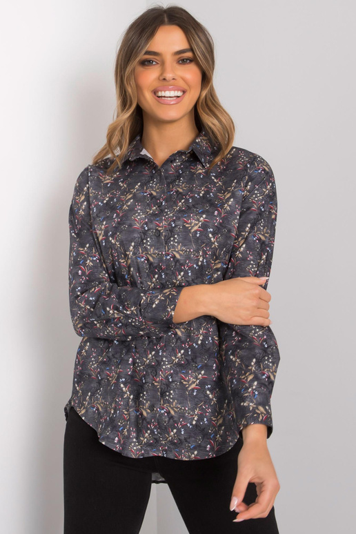 Tumehalli mustriga särk naistele...