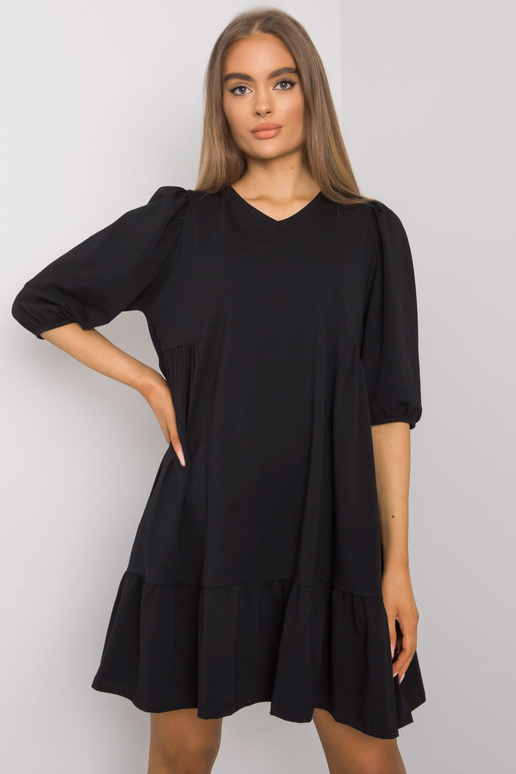 Yelda must puuvillane kleit