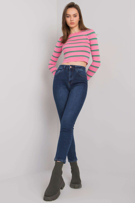 Naiste tumesinised teksad, tavalised...