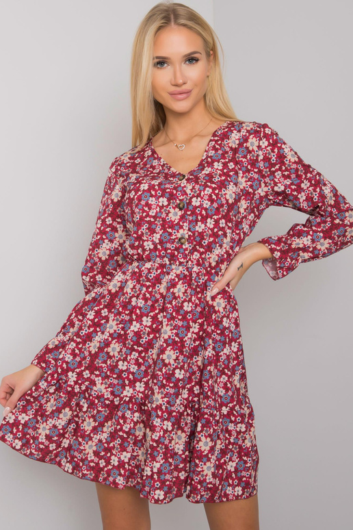 Burgundia volangiga kleit Anavi OCH... Burgundia volangiga kleit Anavi OCH...