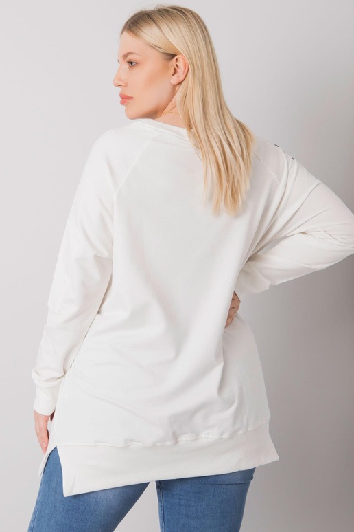 Ecru dressipluusi tuunika pluss...