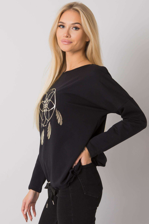 Must pluus trükiga Jackson RUE PARIS