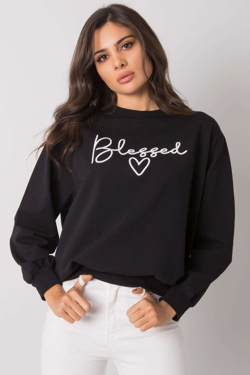 Must dressipluus kirjaga Ercolano RUE...