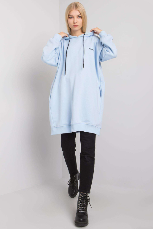 Helesinine taskutega dressipluus Indira