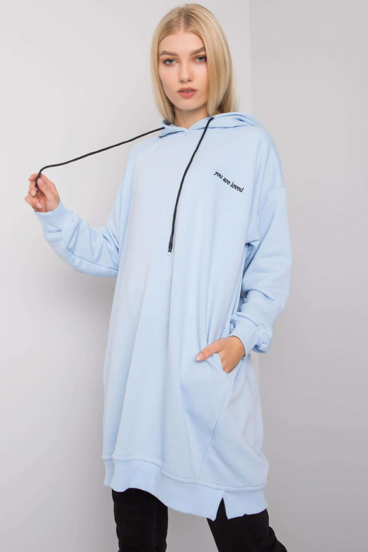 Helesinine taskutega dressipluus Indira