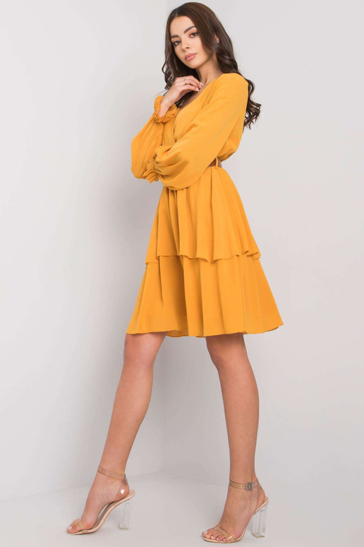 Kollane Shellie pikkade varrukatega...