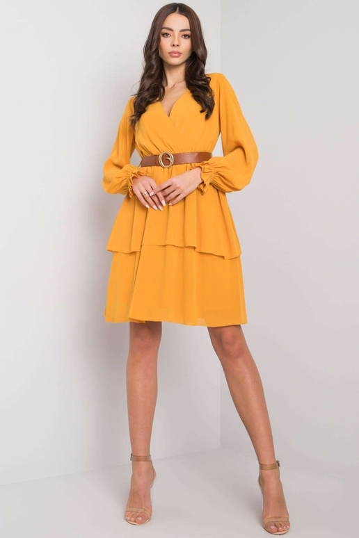 Kollane Shellie pikkade varrukatega...