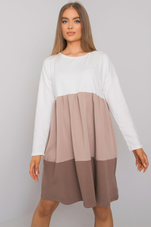 Ecru-tumebeež puuvillane pikkade...