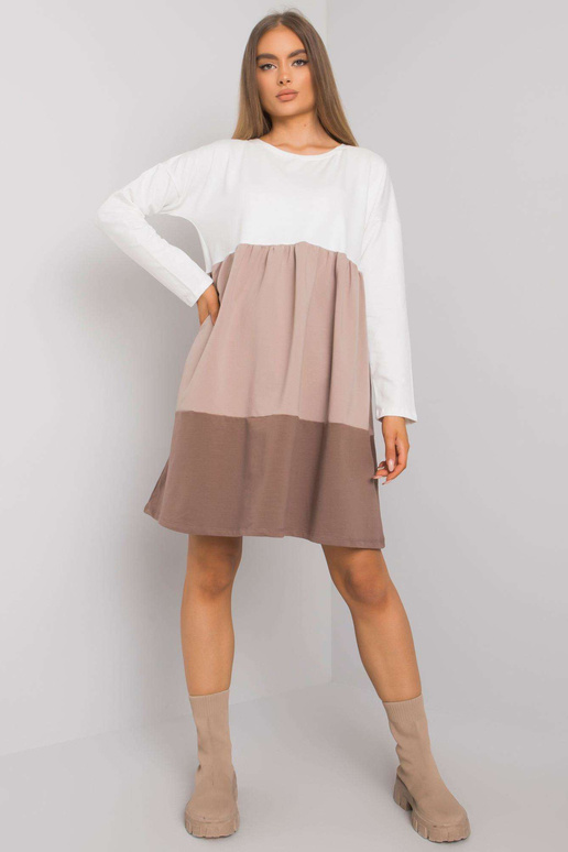 Ecru-tumebeež puuvillane pikkade...