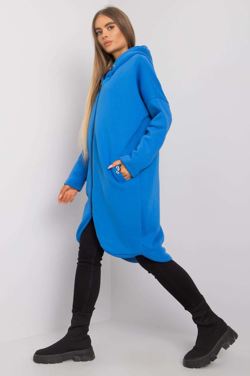 Sinine taskutega dressipluus Saige