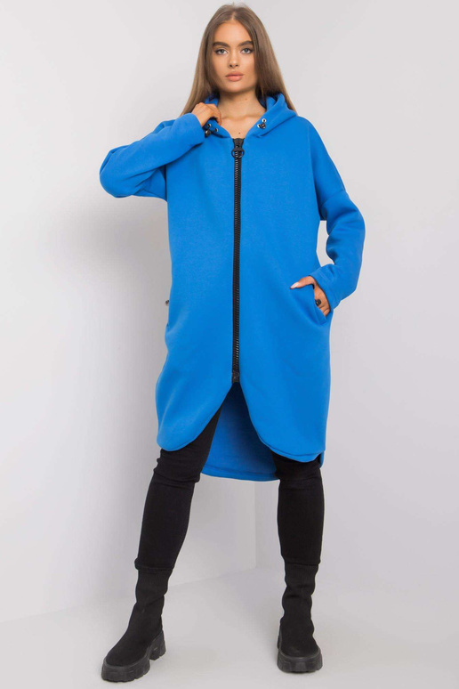 Sinine taskutega dressipluus Saige