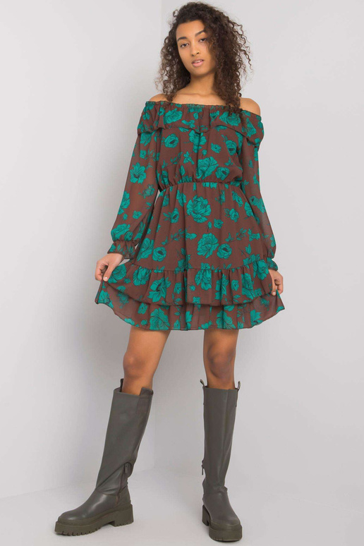 Pruun ja roheline Hispaania kleit... Pruun ja roheline Hispaania kleit...